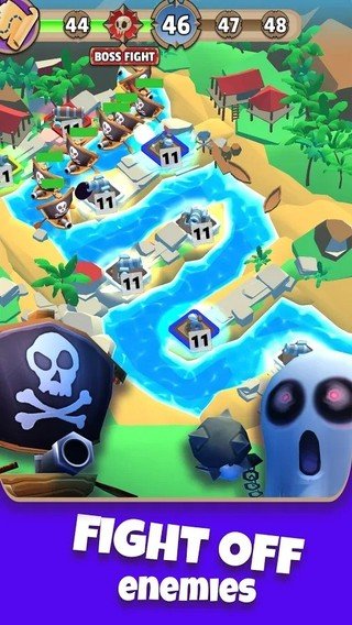 海盗合并(Pirate Merge TD)通用版