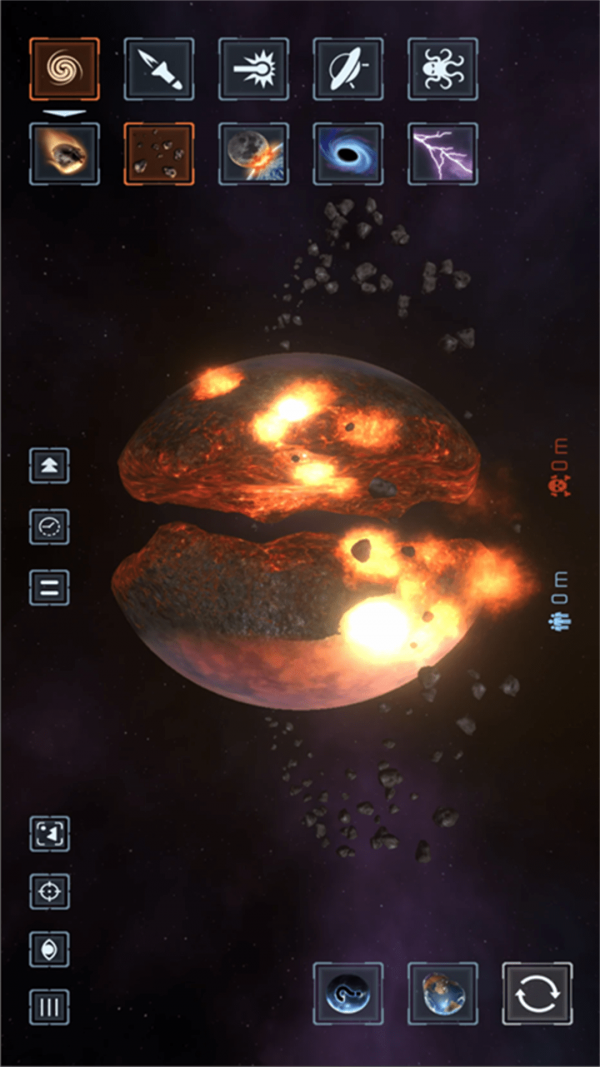 行星爆炸模拟器游戏纯净版