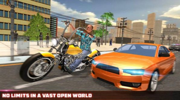 城市黑帮射击(BaldyGangsterCrimeCityHero)免费版-图4