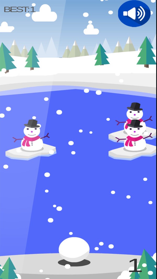 雪地雪球作战(2)