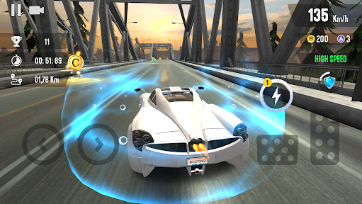 高速赛车公路车手（CarHighway：TrafficRacing3D）免费原版-图1