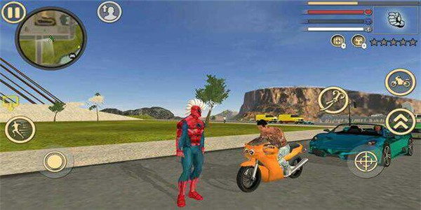 蜘蛛侠罪恶之城(Spider Rope Hero)游戏完整版图2