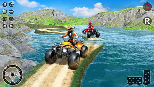全地形3D摩托(ATV Quad Bike 2026)游戏纯净最新版(3)