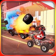 亚视四驱车赛车(Quad Bike Shooting Games)