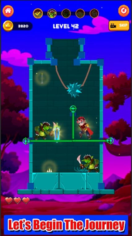 迷宫救援战士(Rescue Warrior Pin Puzzle game)手机版