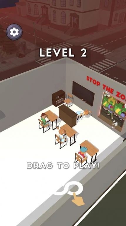 挡住僵尸3D(Zombie Highschool 3D)游戏正版