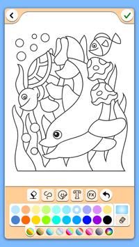 鱼类和海豚(Fish and Dolphin coloring)官方最新版