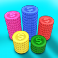 彩色盒子匹配大师(Coin Pile 3D)