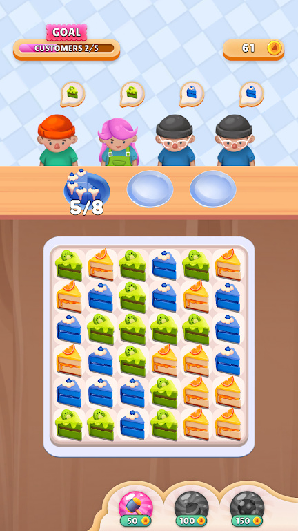 将蛋糕片按颜色轻扫合并(Cake Lovers)最新免费版(2)