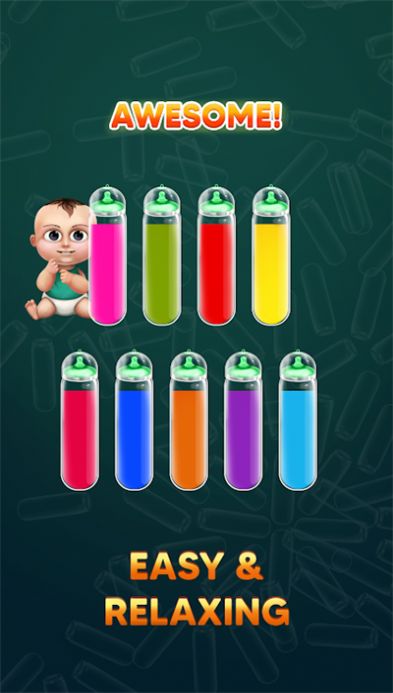 水彩分类拼图3D(Water Color Sorting Puzzle)游戏纯净版
