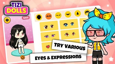 提兹小镇娃娃装扮(Tizi Town: Doll Dress Up Games)通用版