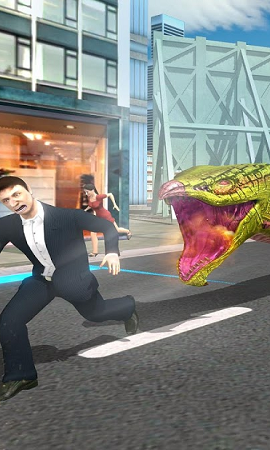 巨型蟒蛇城市破坏(Angry Anaconda City Attack 2026)官方正版(3)