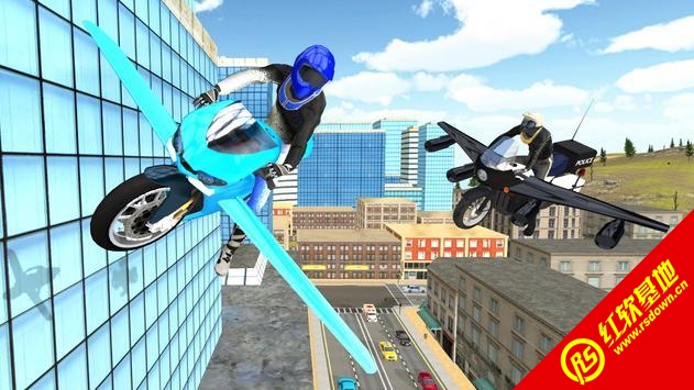 飞行摩托驾驶(Flying Bike Sim)免费原版(1)