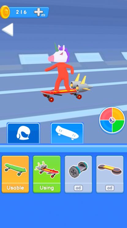 疯狂滑板比赛(CrazySkateRace)官方最新版(2)