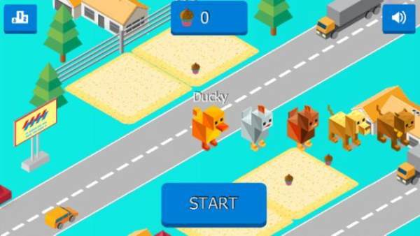 交叉路可爱的动物(CrossyRoad)免费原版(3)