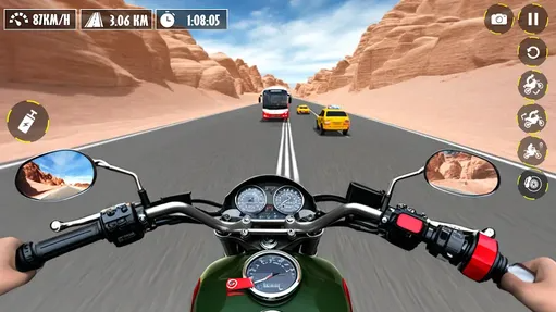 摩托车无尽竞速(Moto Bike Endless Racing Game)游戏无广告版(2)