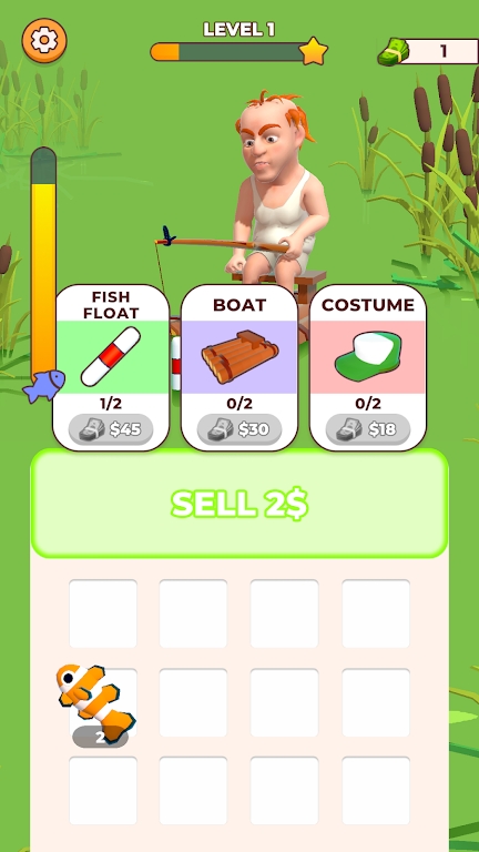 可怜的鱼点击合成(PoorFisher-FishMergeClicker)手游免费版2