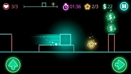 发光障碍道(Glow obstacle course)免费原版