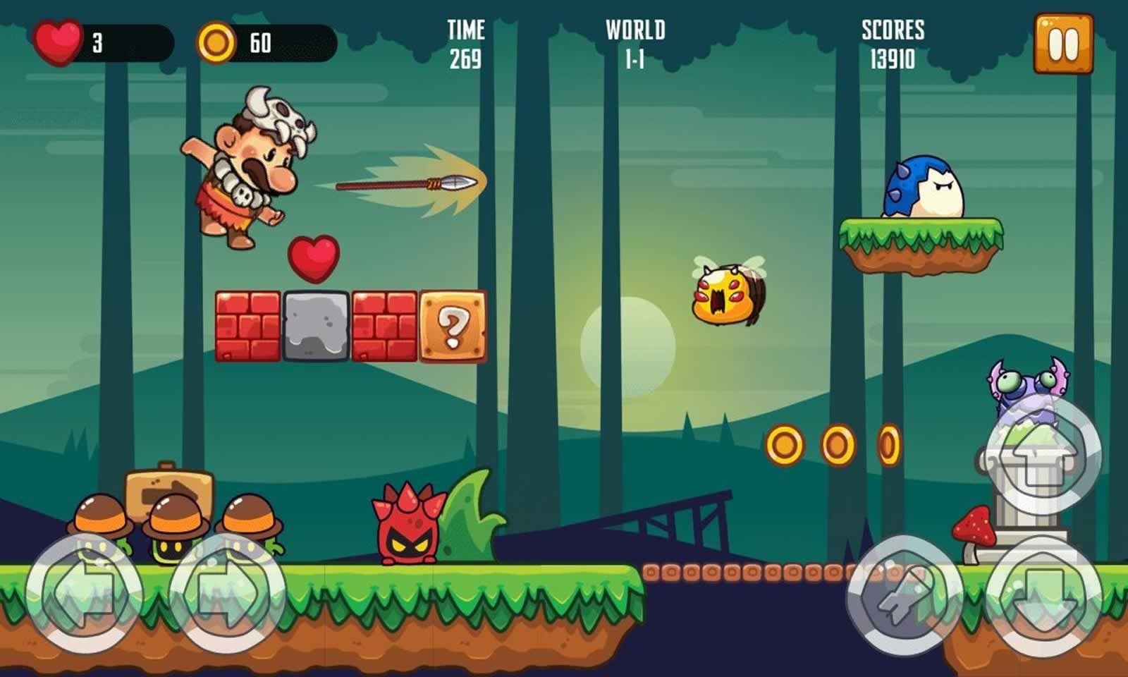 野人冒险(Jungle Man Adventure)最新版(2)