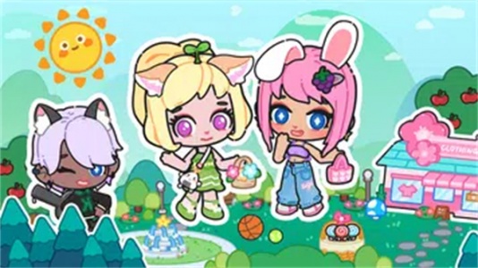 皮皮的小镇生活(Pippi World Avatar Life)游戏无广告版图1
