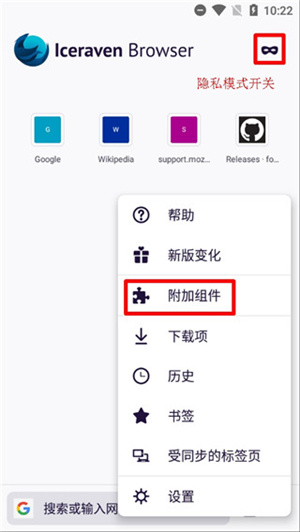 Iceraven浏览器最新版图2