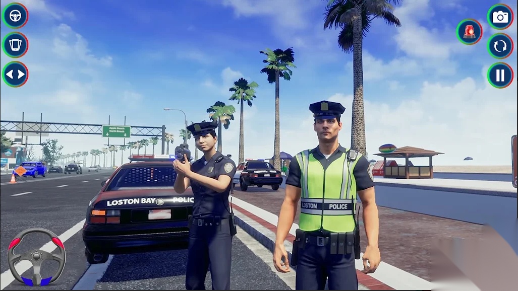 警车追逐警察模拟器移动端中文  手机版