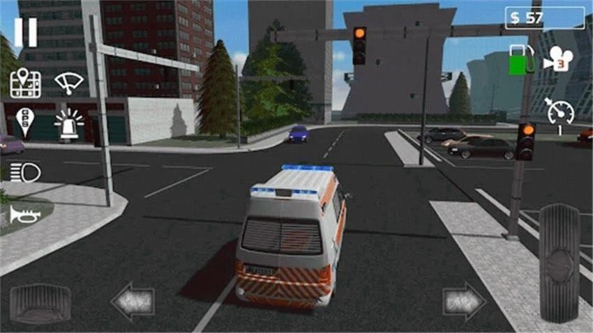3D救护车真实模拟手机最新版图1