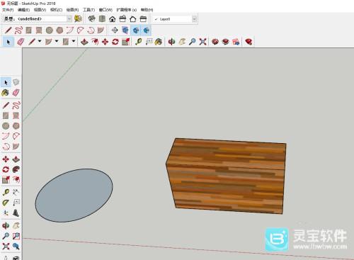 SketchUp草图大师里怎样调整纹理的方向呢