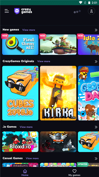 crazygames中文手机正版图1