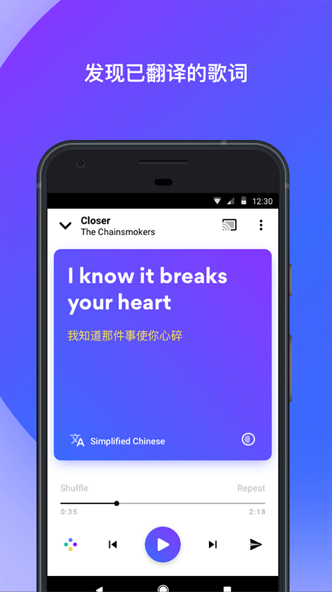 Musixmatch汉化版图2