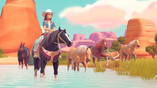 Barbie™：爱心马场最新免费版图1