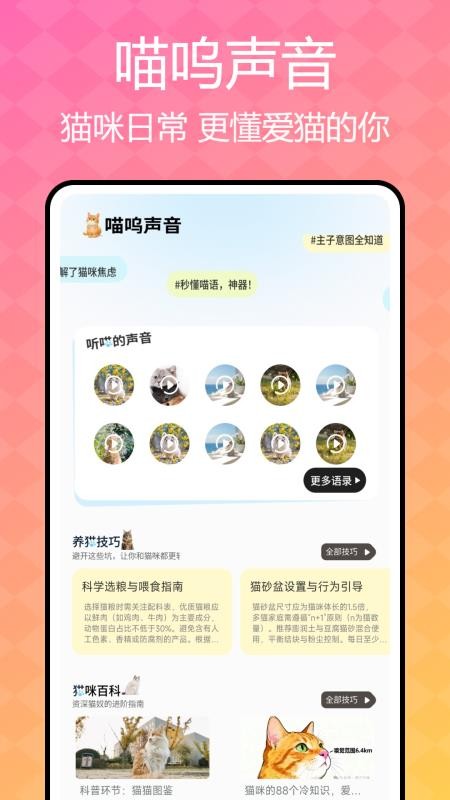 猫咪语言翻译器安卓直装版图4