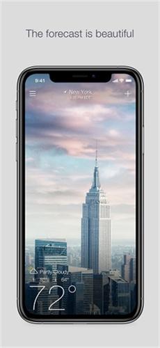 雅虎天气原版图1