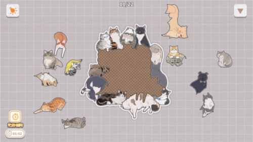 挤在一起的猫猫去广告版图1