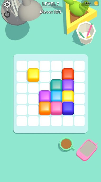 立方体颜色合并安卓版图1