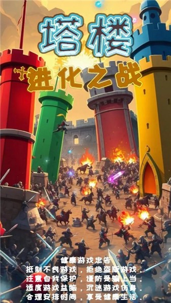 塔楼进化之战测试版图1