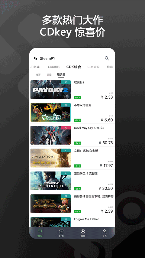 steampy国区代购图2