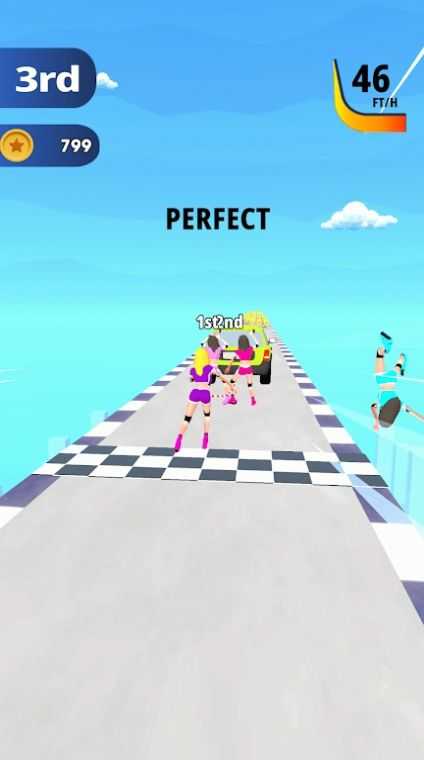 轮滑比赛（Roller Skate Race）图2