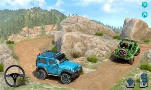 山地吉普车驾驶模拟器（Jeep Games 4x4 Offroad Jeep）图3