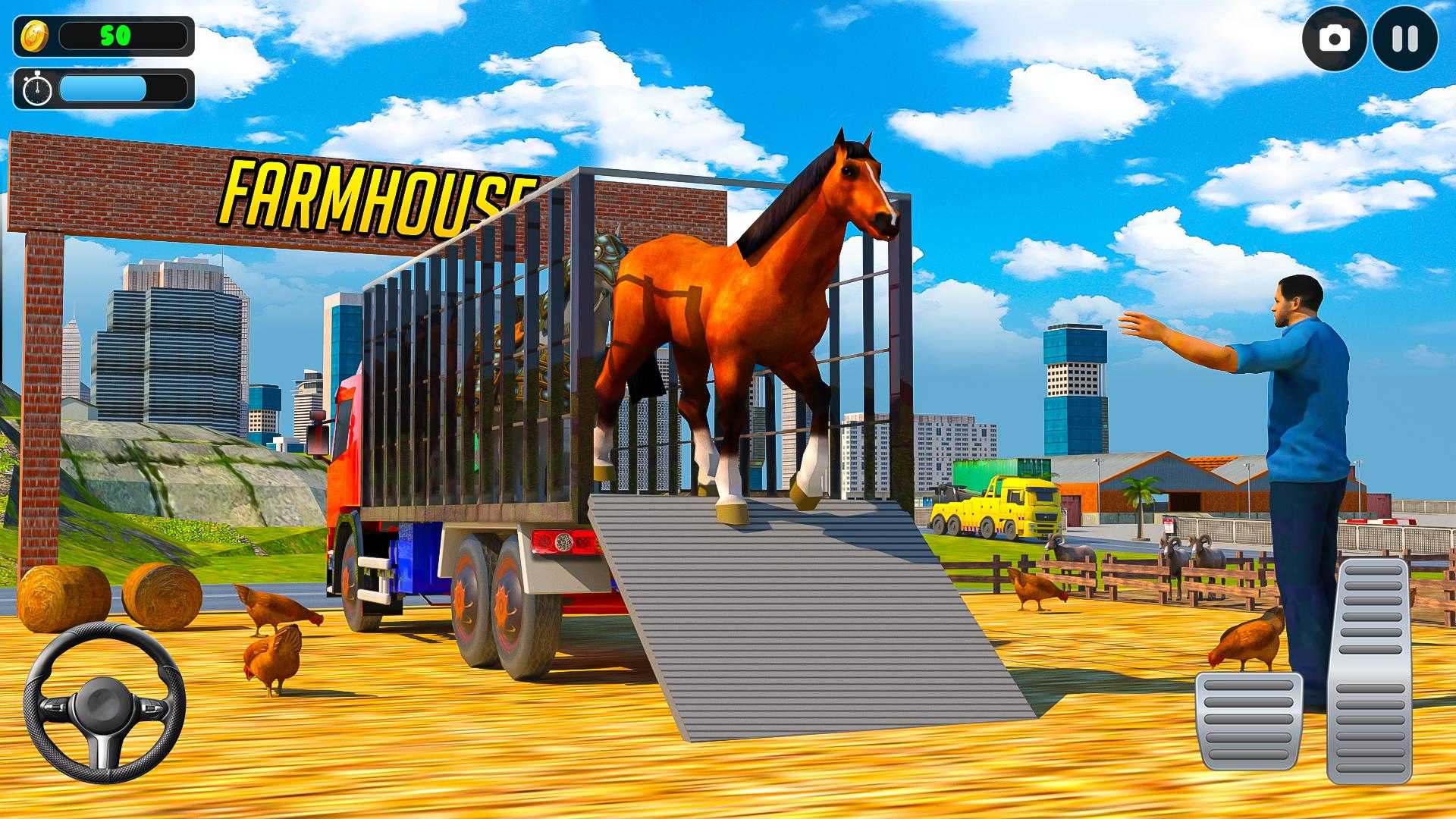 农场动物货运卡车模拟3D（Farm Animal Cargo Truck Sim 3D）图2