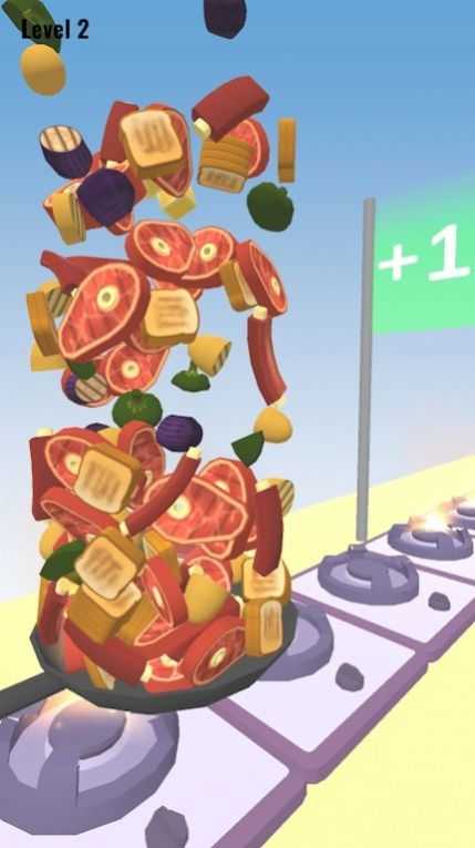食物翻转3D（Food Flip 3D）图1