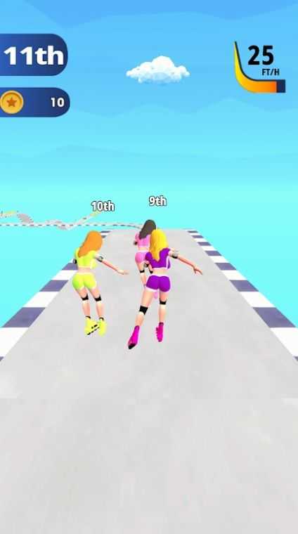 轮滑比赛（Roller Skate Race）图3