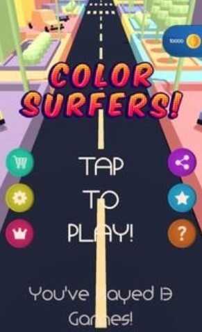 颜色滑板手（Color Surfers!）图2