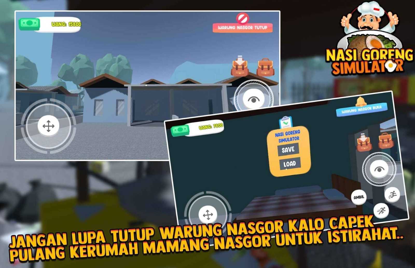 3D炒饭模拟器（simulatornasigoreng）图2