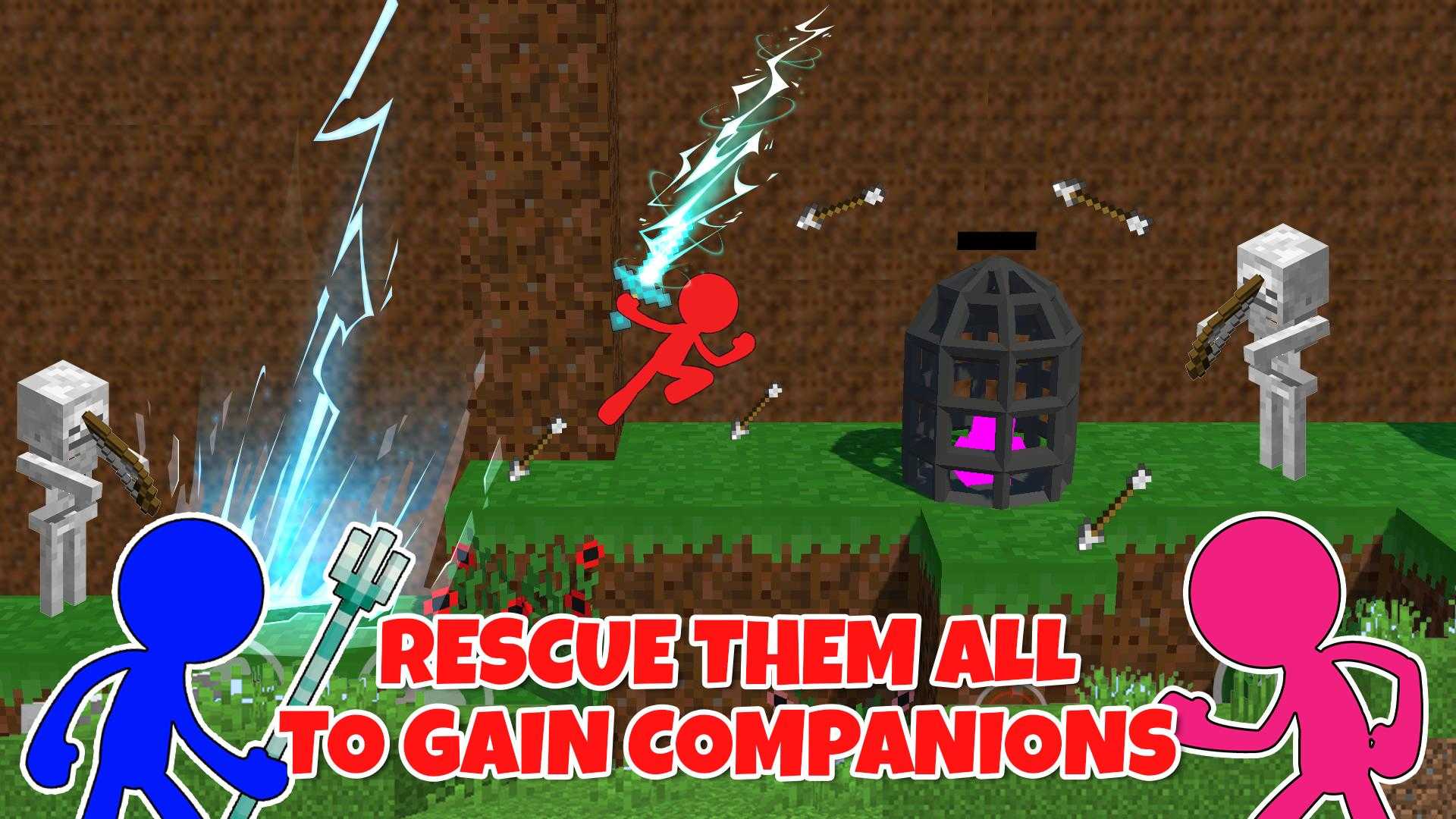 火柴人工艺英雄(Stickman Craft Hero)图3