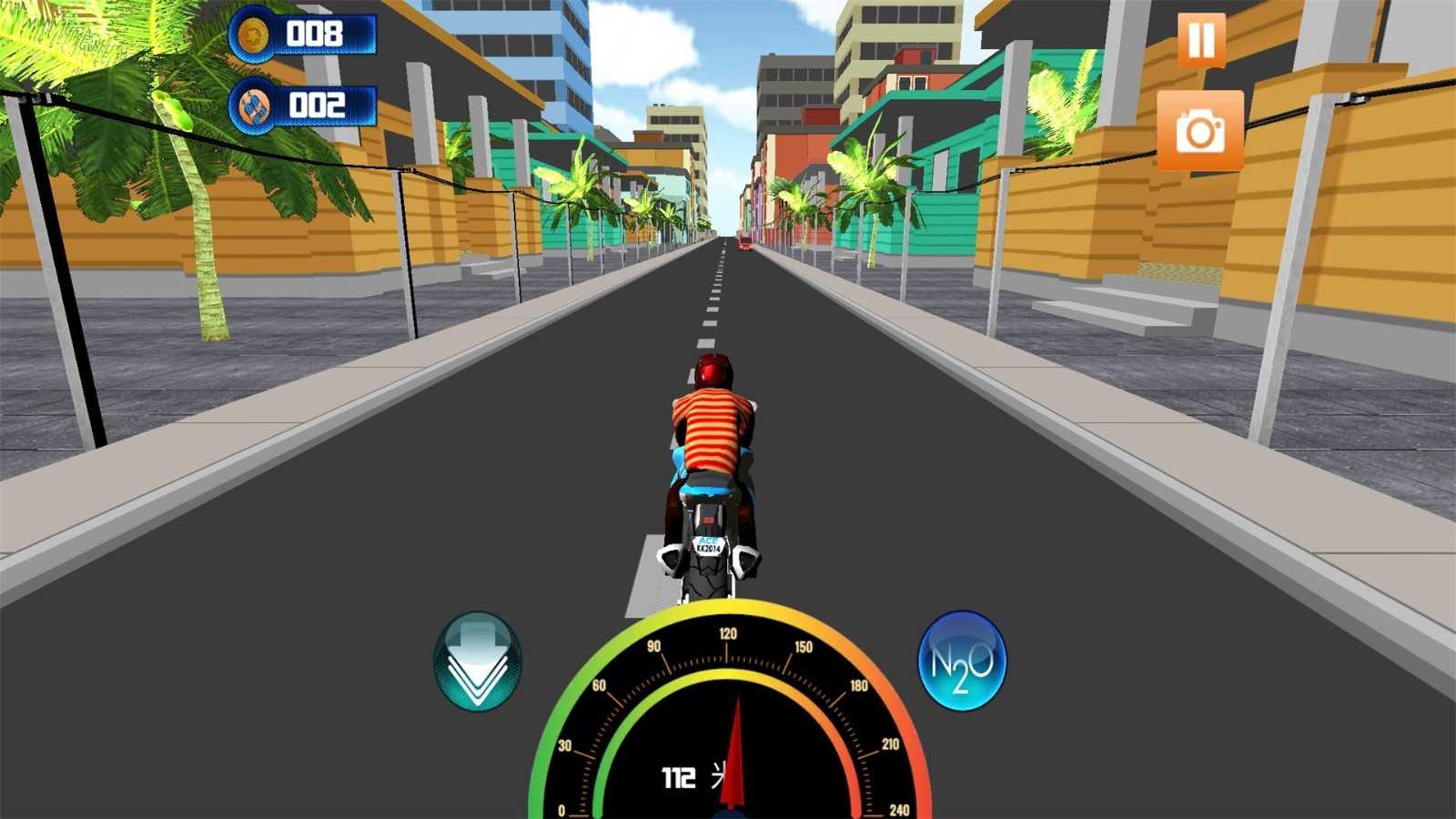 真实公路摩托车3D图1