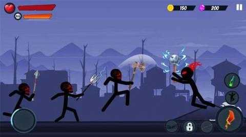 棍子战士影子战斗(Stickman Ragger)图3