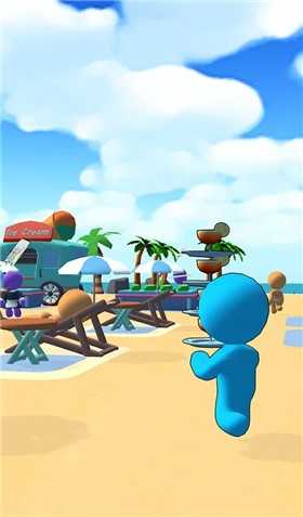 海滩公司烹饪大亨(Idle Beach Inc: Cooking Tycoon)截图1