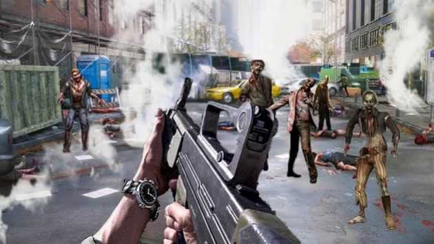 我射击僵尸贼六Zombie Shooting