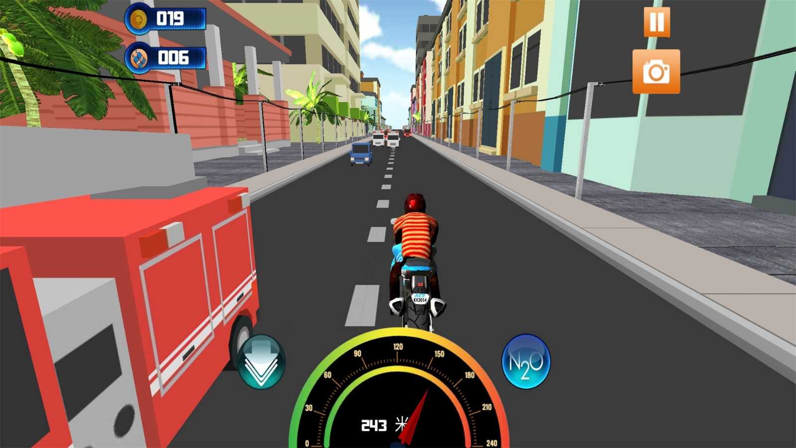 真实公路摩托车3D图3